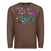 Chestnut crafting is my therapy Premium Sweatshirt - AdoDesignShop