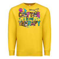 Lemon crafting is my therapy Premium Sweatshirt - AdoDesignShop