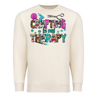 Sandshell crafting is my therapy Premium Sweatshirt - AdoDesignShop