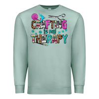 Seafoam crafting is my therapy Premium Sweatshirt - AdoDesignShop
