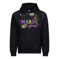 Black thick thighs mardi gras Urban Hoodie - MaliasSmallBusiness