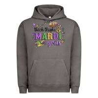 Pigment Tornado thick thighs mardi gras Urban Hoodie - MaliasSmallBusiness