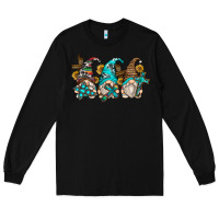 Black western cross gnomes Long Sleeve Tee - Zillion Design Studio
