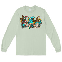 Matcha western cross gnomes Long Sleeve Tee - Zillion Design Studio