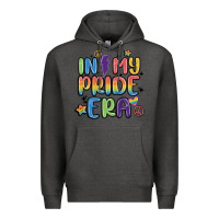 Charcoal Heather in my pride era Premium Hoodie - MaliasSmallBusiness