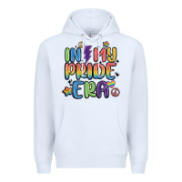 White in my pride era Premium Hoodie - MaliasSmallBusiness