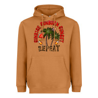 Meerkat sunrise sunburn sunnset repeat Heavyweight Hoodie - CowhideDigitalArt