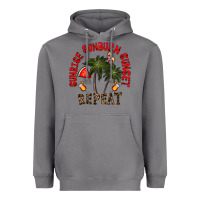 Storm sunrise sunburn sunnset repeat Heavyweight Hoodie - CowhideDigitalArt