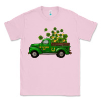 St Patricks Truck Shamrock Horseshoe Gold Classic Tee | Teevron
