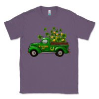 Lavender st patricks truck shamrock horseshoe gold Classic Tee - RanaPortraitStore