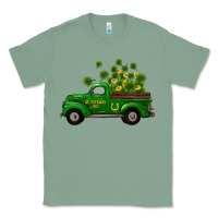 Sage st patricks truck shamrock horseshoe gold Classic Tee - RanaPortraitStore
