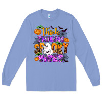 Colony Blue thick thighs spooky vibes Long Sleeve Tee - AdoDesignShop