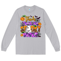 Moon Dust thick thighs spooky vibes Long Sleeve Tee - AdoDesignShop