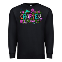 Black crafter Premium Sweatshirt - AdoDesignShop