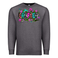 Charcoal Heather crafter Premium Sweatshirt - AdoDesignShop