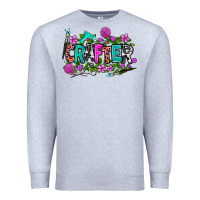 Heather Grey crafter Premium Sweatshirt - AdoDesignShop