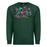 Sports Green crafter Premium Sweatshirt - AdoDesignShop