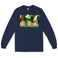 Navy tennis gnomes Long Sleeve Tee - Zillion Design Studio