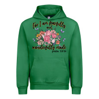 Emerald for i am fearfully and wonderfully made Urban Hoodie - MaliasSmallBusiness