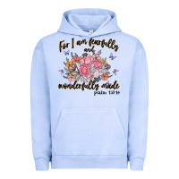 Pigment Grape Ice for i am fearfully and wonderfully made Urban Hoodie - MaliasSmallBusiness