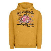 Pigment Peanut Butter for i am fearfully and wonderfully made Urban Hoodie - MaliasSmallBusiness