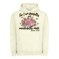 Pigment Pistachio for i am fearfully and wonderfully made Urban Hoodie - MaliasSmallBusiness