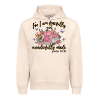 Sandshell for i am fearfully and wonderfully made Urban Hoodie - MaliasSmallBusiness