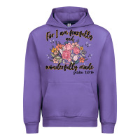 Tulip for i am fearfully and wonderfully made Urban Hoodie - MaliasSmallBusiness