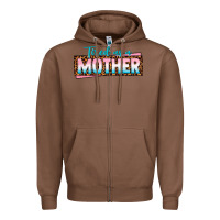 Chestnut tired as a mother Zipper Hoodie - texasbilliewilder
