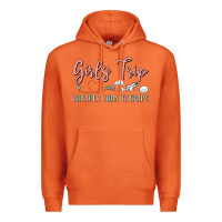 Carrot girls trip cheaper than therapy Premium Hoodie - MaliasSmallBusiness