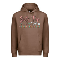 Chestnut girls trip cheaper than therapy Premium Hoodie - MaliasSmallBusiness