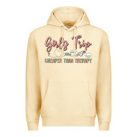 Pina Colada girls trip cheaper than therapy Premium Hoodie - MaliasSmallBusiness