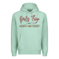 Seafoam girls trip cheaper than therapy Premium Hoodie - MaliasSmallBusiness