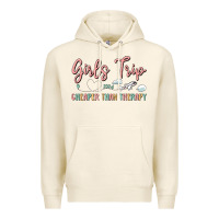 Tofu girls trip cheaper than therapy Premium Hoodie - MaliasSmallBusiness