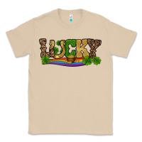 Mushroom st patricks shamrock gold with rainbow Classic Tee - RanaPortraitStore