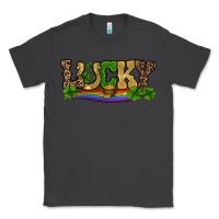 Smoke st patricks shamrock gold with rainbow Classic Tee - RanaPortraitStore