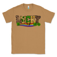 Toasted Coconut st patricks shamrock gold with rainbow Classic Tee - RanaPortraitStore