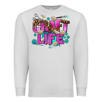 Dove Grey craft life Premium Sweatshirt - AdoDesignShop