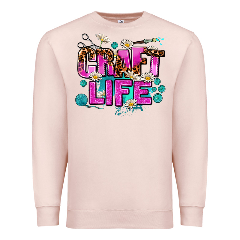 Craft Life Premium Sweatshirt by AdoDesignShop | Teevron