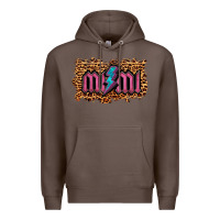 Coffee Leopard Mimi Lightning Premium Hoodie - RanaPortraitStore
