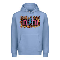 Colony Blue Leopard Mimi Lightning Premium Hoodie - RanaPortraitStore