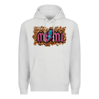 Dove Grey Leopard Mimi Lightning Premium Hoodie - RanaPortraitStore