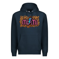 Navy Leopard Mimi Lightning Premium Hoodie - RanaPortraitStore