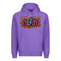 Purple Leopard Mimi Lightning Premium Hoodie - RanaPortraitStore