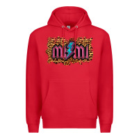 Red Leopard Mimi Lightning Premium Hoodie - RanaPortraitStore