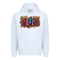 White Leopard Mimi Lightning Premium Hoodie - RanaPortraitStore