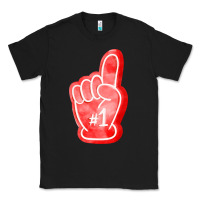 Black number one foam finger Classic Tee - FaDigitalArtStudio