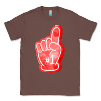 Chestnut number one foam finger Classic Tee - FaDigitalArtStudio
