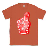 Copper number one foam finger Classic Tee - FaDigitalArtStudio