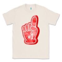 Natural number one foam finger Classic Tee - FaDigitalArtStudio